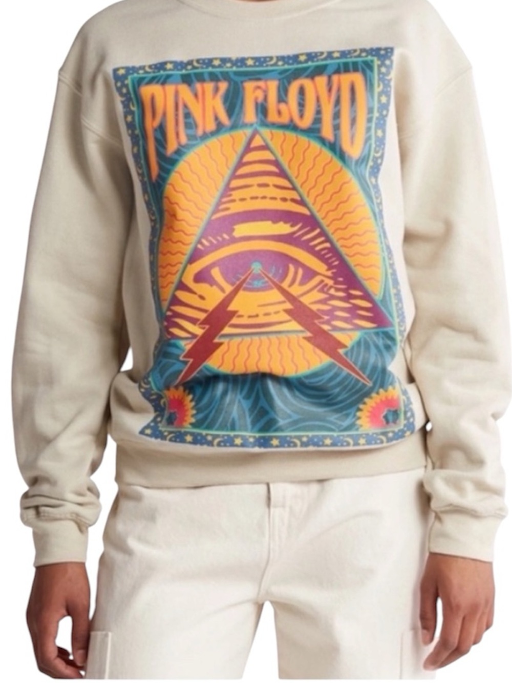 Pink Floyd Retro Psychedelic Sweatshirt